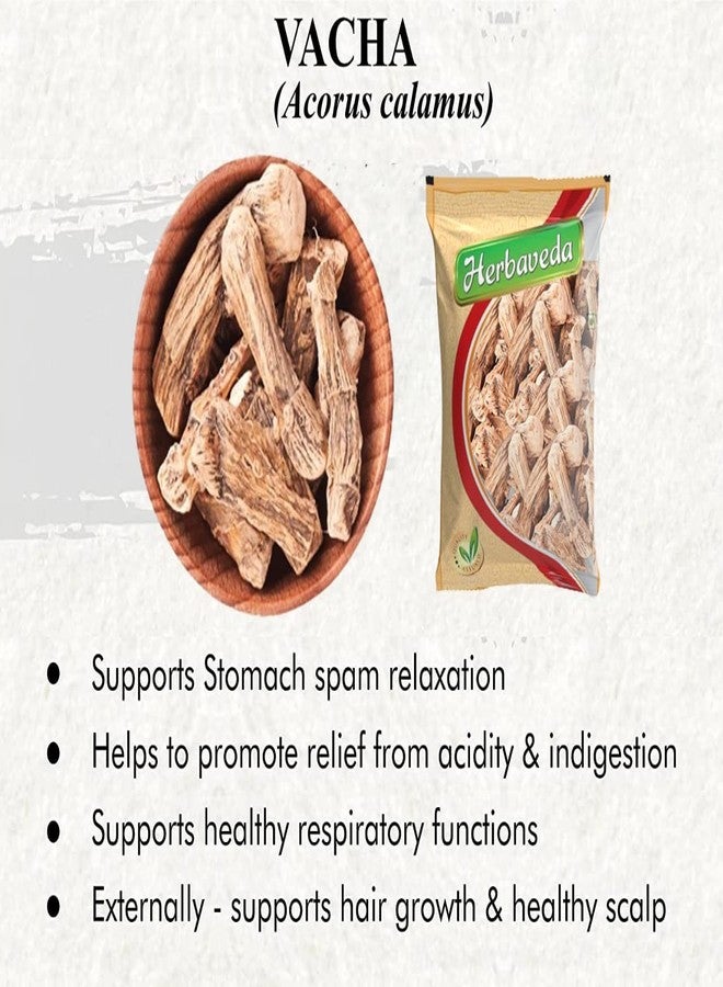 LEANBEING Herbaveda- Calamus root 100g | Vacha root | Acorus Calamus | Good for skin - Image 5